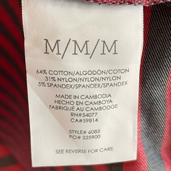 CAbi Striped Regatta Shacket, Size M - Picture 8 of 9